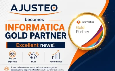 AJUSTEO becomes INFORMATICA GOLD PARTNER: Excellent news!